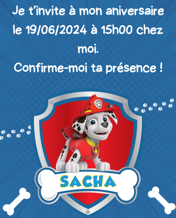 Invitation format A6 ou A5 à personnaliser pour tout type d'évènements / papeterie personnalisée